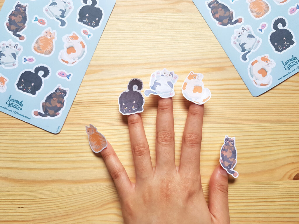 Chonky Cat Sticker Sheet