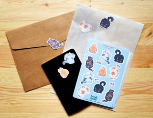 Chonky Cat Sticker Sheet - Image 3