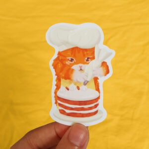 Carrot Baking Vinyl Sticker