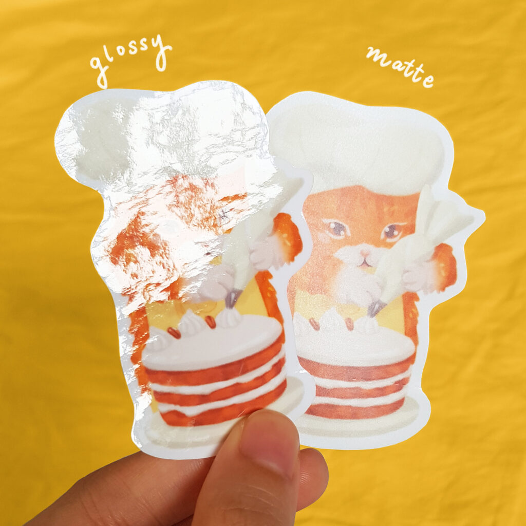 Carrot Baking Vinyl Sticker