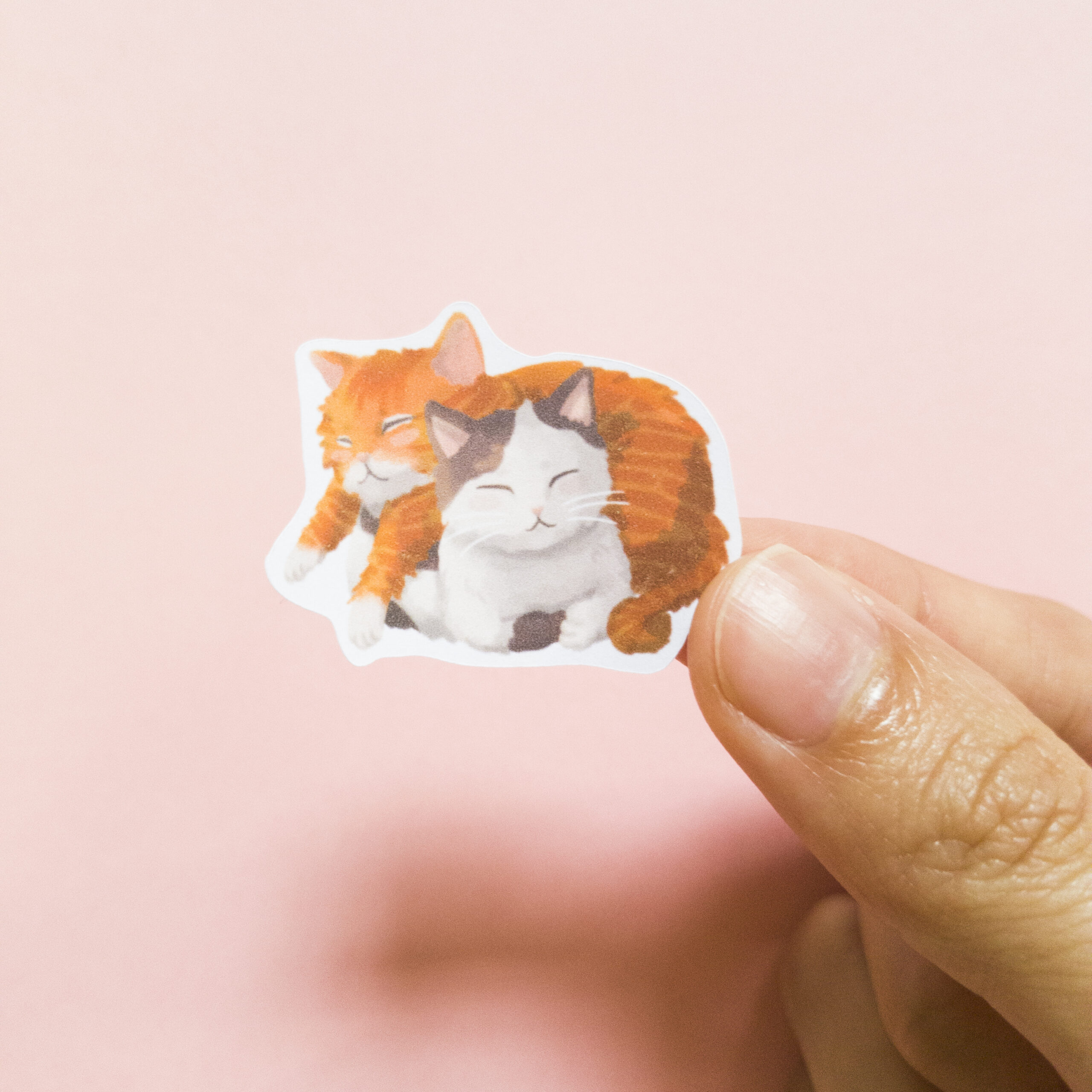 Valentine's Carrot & Fishcake Sticker Sheet - Image 4