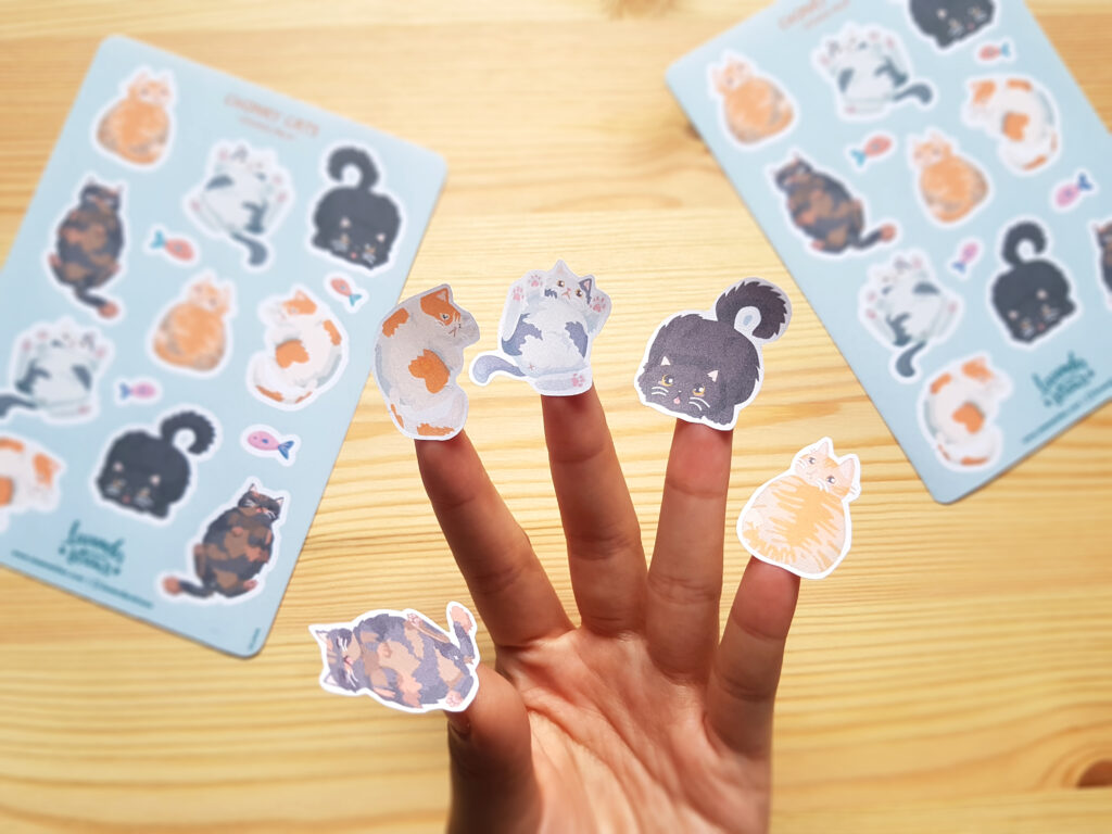 Chonky Cat Sticker Sheet