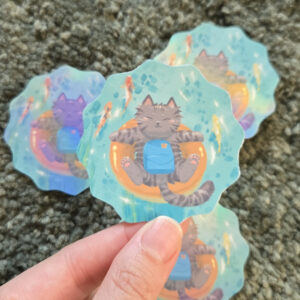 Misty on Float Vinyl Sticker - Image 2