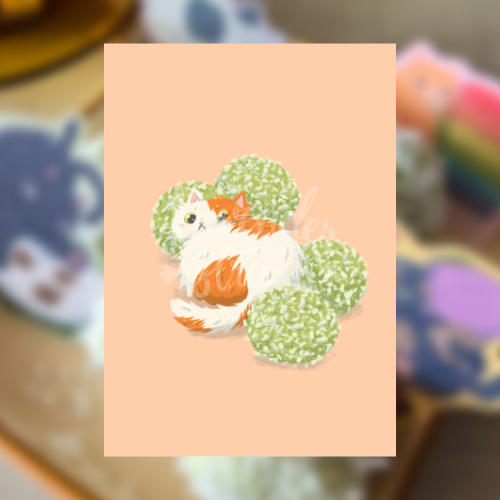 Chonky Cat Benben Ondeh Ondeh Print