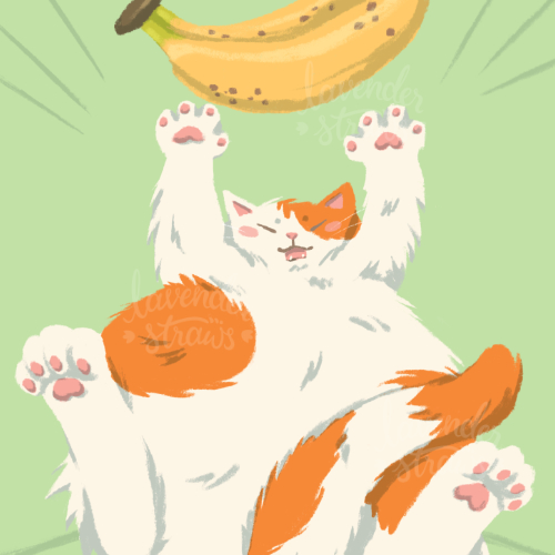 Fruity Chonk Benben Banana Giclee Print