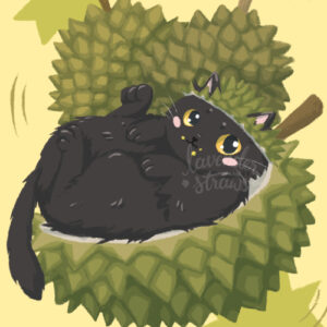 Fruity Chonk Nyap Durian Giclee Print - Image 2