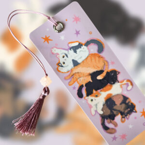 Chonky Cat Stack Bookmark - Image 2