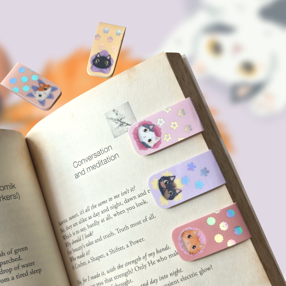 I'm a Flower Magnetic Bookmarks